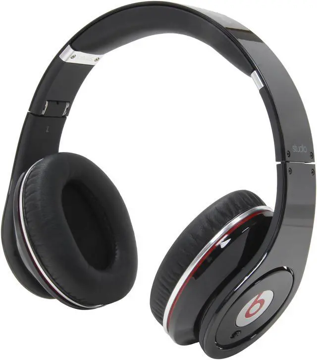 Main image of Beats by Dr. Dre Black Studio 3.5mm Connector On Ear Powered Isolation Headphone (Black)