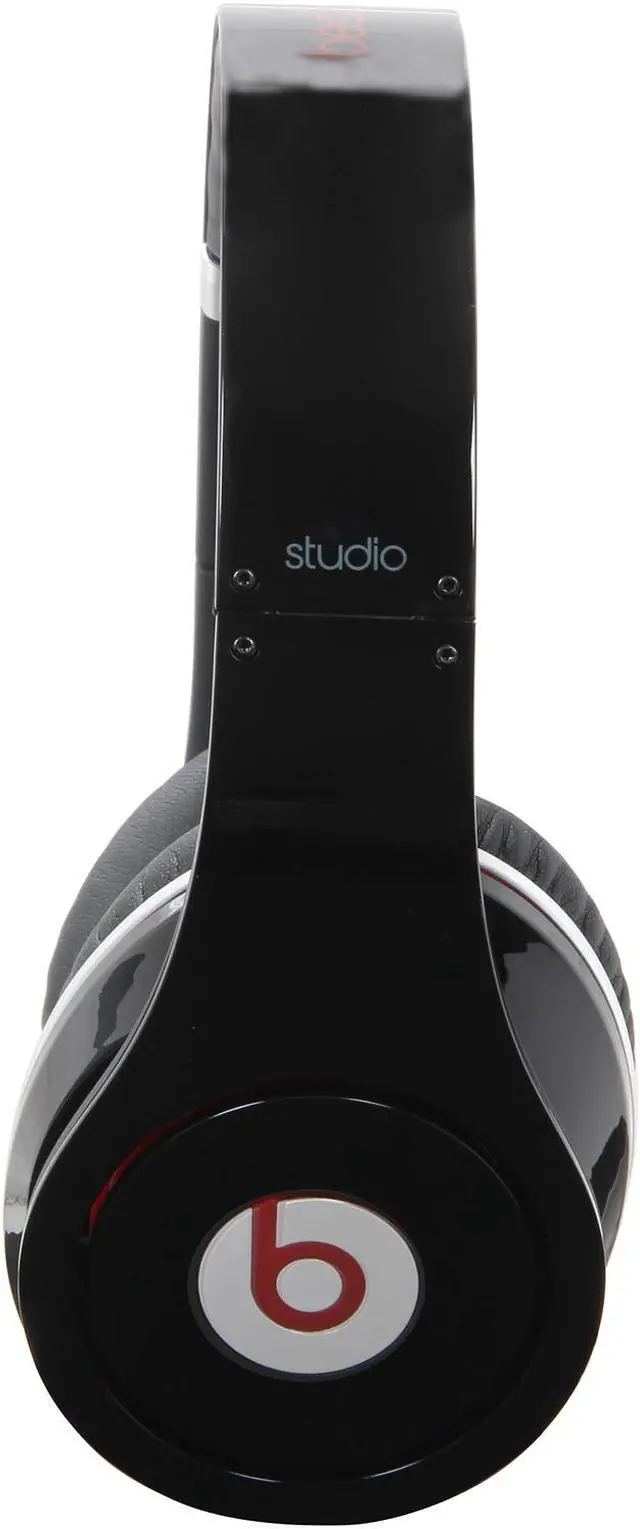 Alt view image 3 of 6 - Beats by Dr. Dre Black Studio 3.5mm Connector On Ear Powered Isolation Headphone (Black)