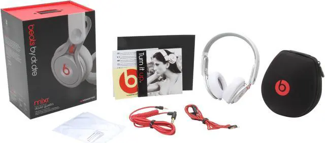 Alt view image 6 of 6 - Beats Mixr On Ear Headphones - White