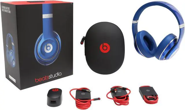 Alt view image 7 of 7 - Beats Studio 2.0 Over-Ear Headphone – Blue