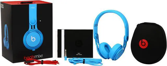 Alt view image 8 of 8 - Beats Mixr On Ear Headphone-Light Blue