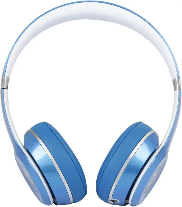 Alt view image 2 of 7 - Beats by Dr. Dre Solo2 Luxe Edition On-Ear Foldable Stereo Headphones - Blue