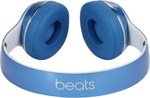 Alt view image 4 of 7 - Beats by Dr. Dre Solo2 Luxe Edition On-Ear Foldable Stereo Headphones - Blue