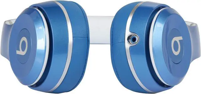 Alt view image 5 of 7 - Beats by Dr. Dre Solo2 Luxe Edition On-Ear Foldable Stereo Headphones - Blue