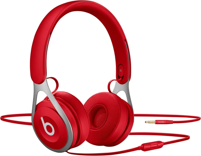 Beats ML9C2LL/A EP On-Ear Headphones - Red - Newegg.com