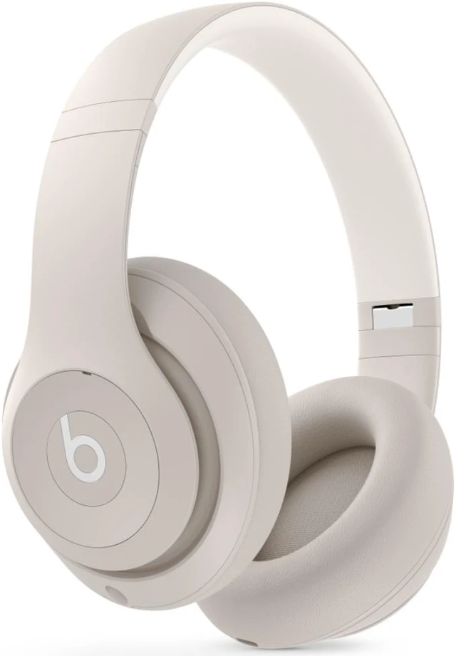 Alt view image 5 of 7 - Beats MQTR3LL/A Studio Pro Wireless Noise Cancelling Over-the-Ear Headphones - Sandstone