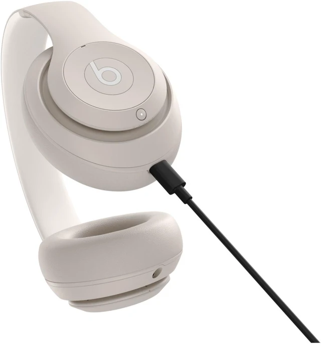 Alt view image 6 of 7 - Beats MQTR3LL/A Studio Pro Wireless Noise Cancelling Over-the-Ear Headphones - Sandstone