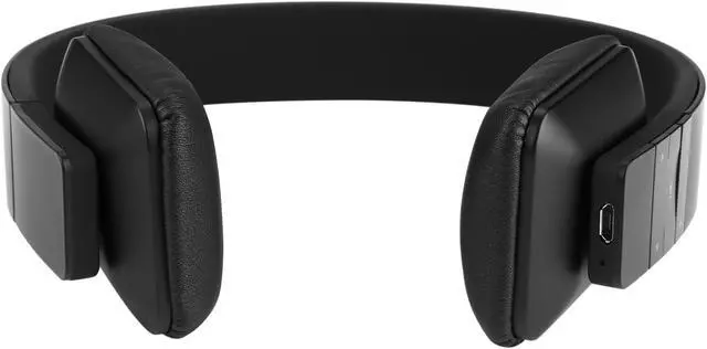 Alt view image 6 of 7 - Aluratek Black ABH04FB Bluetooth Wireless Stereo Headphones