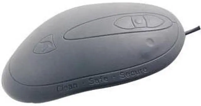 Main image of SEAL SHIELD SSM3 Gray USB Wired Optical Washable Scroll Mouse