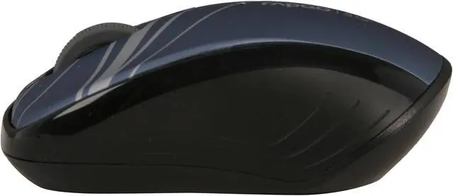 Alt view image 3 of 6 - Rapoo 3100P Blue 3 Buttons 1 x Wheel USB 5GHz Wireless Optical Mouse