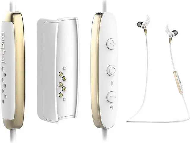 Alt view image 4 of 8 - JayBird FREEDOM In-Ear Wireless Bluetooth Headphones, Golden, F5-S-G