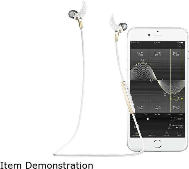 Alt view image 6 of 8 - JayBird FREEDOM In-Ear Wireless Bluetooth Headphones, Golden, F5-S-G