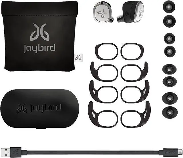 Alt view image 3 of 4 - JayBird RUN In-Ear Wireless Bluetooth Headphones, Drift, 985-000689