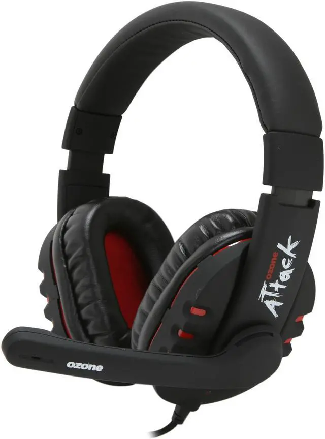 Main image of Ozone Gaming Gear ATTACK 3.5mm x 2 Connector Circumaural Stereo Gaming Headset