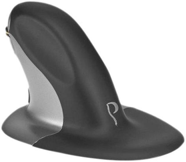 Alt view image 2 of 2 - Posturite Penguin 9820099 Silver/Black USB 2.0 RF Wireless Laser Ambidextrous Vertical Mouse