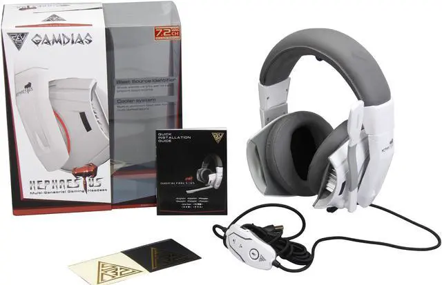 Alt view image 7 of 8 - GAMDIAS Hephaestus GHS2000 PC Gaming Headset