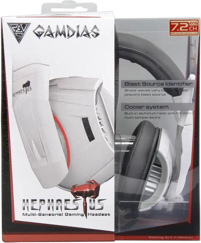 Alt view image 8 of 8 - GAMDIAS Hephaestus GHS2000 PC Gaming Headset