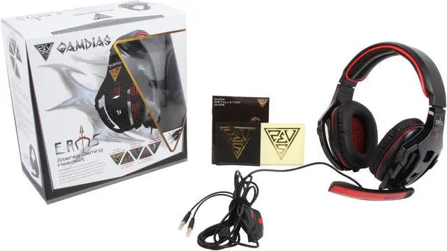 Alt view image 6 of 6 - GAMDIAS Eros GHS2200 Stereo PC Gaming Headset