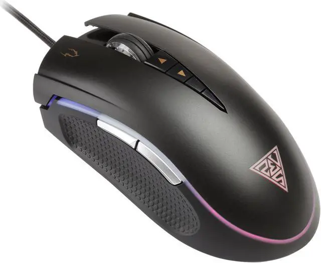 Alt view image 2 of 6 - GAMDIAS ZEUS P1 RGB GD-ZEUS P1 Black Wired Optical Gaming Mouse with 12000 dpi Optical Sensor
