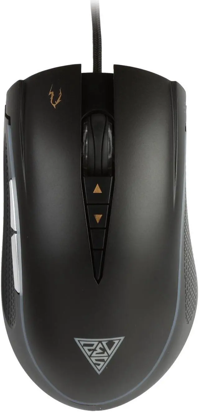 Alt view image 3 of 6 - GAMDIAS ZEUS P1 RGB GD-ZEUS P1 Black Wired Optical Gaming Mouse with 12000 dpi Optical Sensor