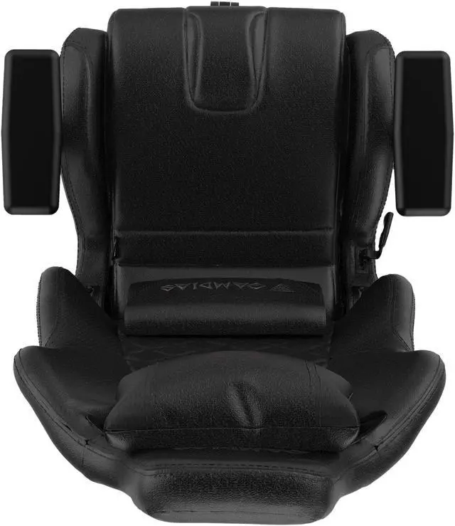 Alt view image 6 of 6 - Gamdias Achilles E1 RGB Gaming Chair - Black
