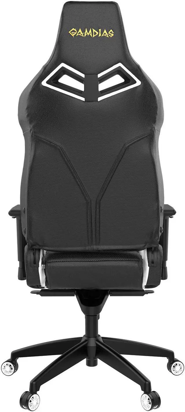 Alt view image 9 of 10 - Gamdias Achilles M1 RGB Gaming Chair - Black / White