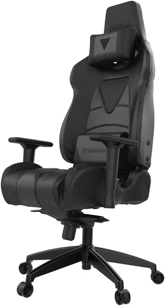 Alt view image 3 of 8 - Gamdias Achilles M1 RGB Gaming Chair - Black