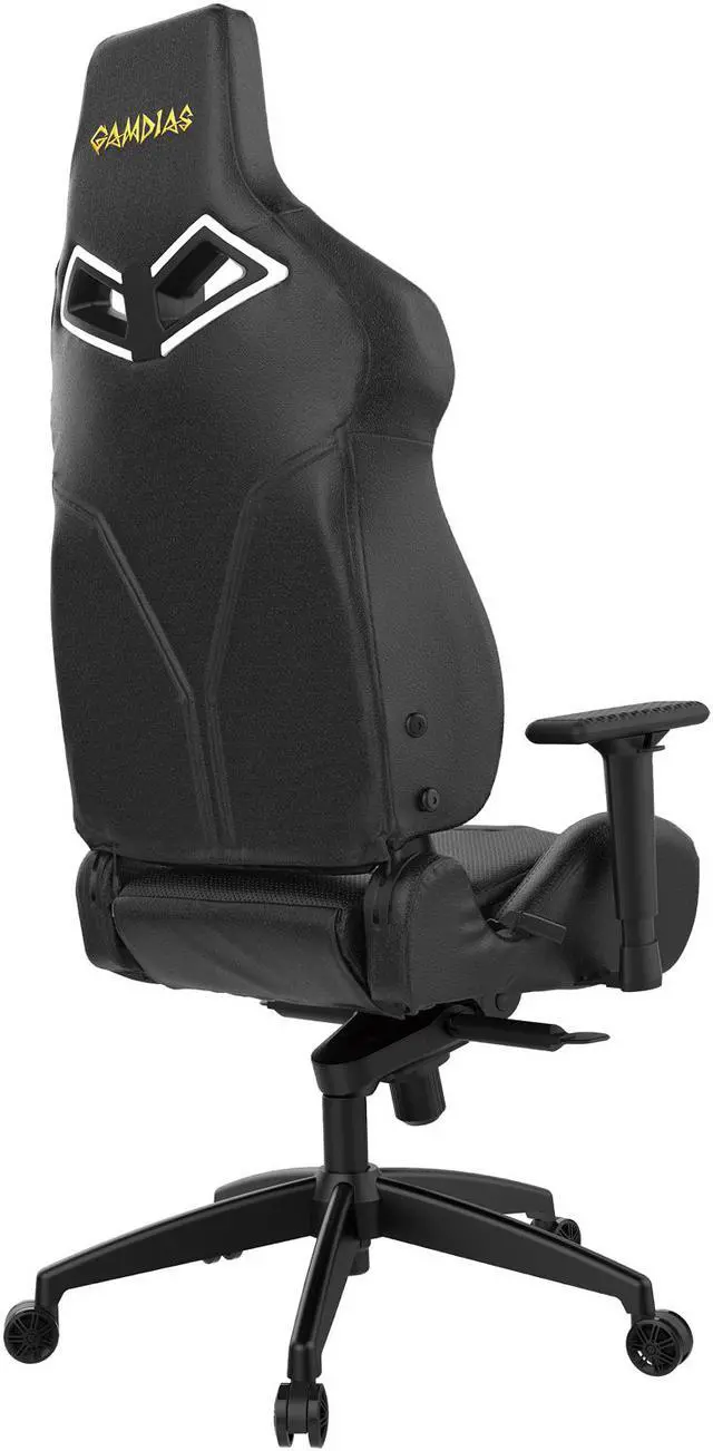 Alt view image 8 of 8 - Gamdias Achilles M1 RGB Gaming Chair - Black