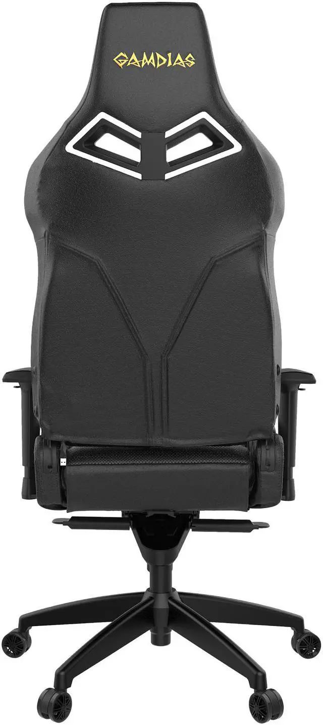 Alt view image 7 of 8 - Gamdias Achilles P1 RGB Gaming Chair - Black