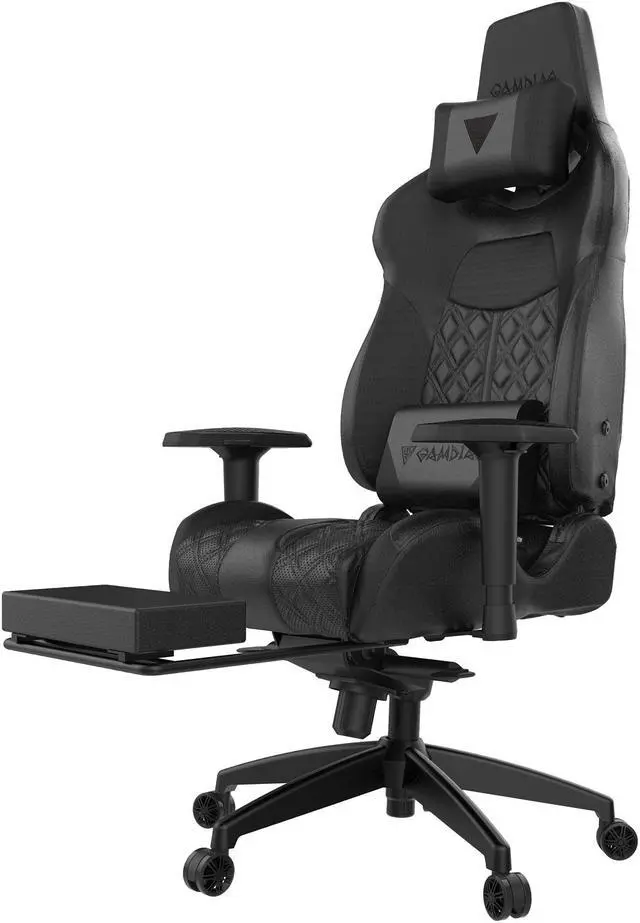 Alt view image 3 of 8 - Gamdias Achilles P1 RGB Gaming Chair - Black