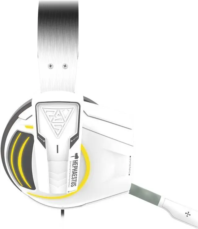 Alt view image 6 of 11 - GAMDIAS Hephaestus E1 3.5mm/ USB Connector Circumaural Headset
