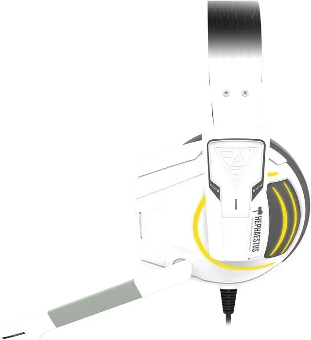 Alt view image 5 of 11 - GAMDIAS Hephaestus E1 3.5mm/ USB Connector Circumaural Headset