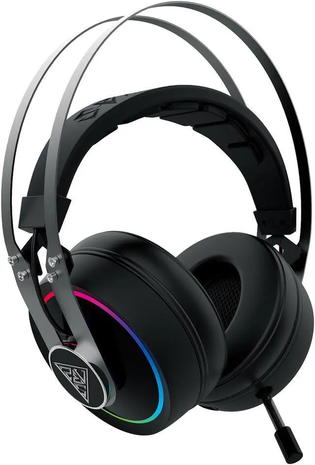 Alt view image 3 of 8 - GAMDIAS HEBE P1A RGB Surround Sound Gaming Headset