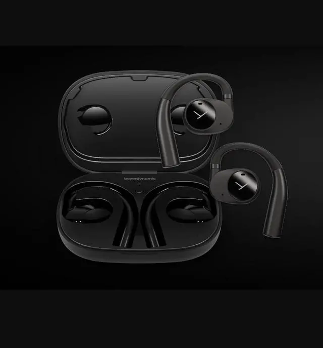 Alt view image 6 of 8 - Beyerdynamic Verio 200 Open TWS Earphones with Charging Case and USB Cable (1000924)- Black