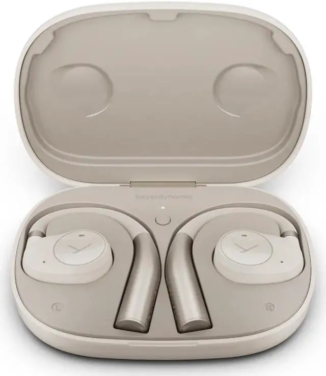 Alt view image 4 of 8 - Beyerdynamic Verio 200 Open TWS Earphones with Charging Case and USB Cable (1000931)- cream