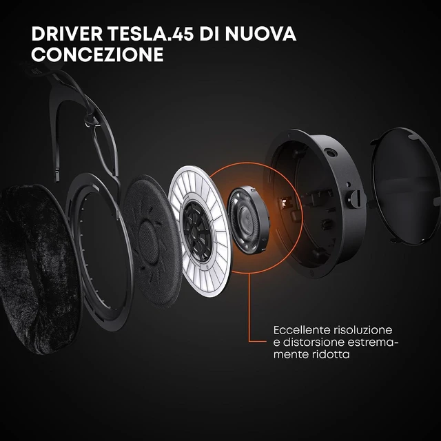 Alt view image 7 of 10 - Beyerdynamic DT 1770 Pro MKII Premium Tesla studio headphones for recording, monitoring and editing (closed-back) - Black