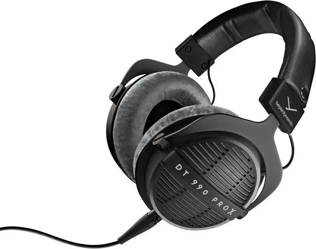 Alt view image 3 of 7 - beyerdynamic DT 990 Pro X 48 ohm Wired Over-Ear, Open Back Professional Recording Studio Monitor Headphones for Mixing, Editing, Critical Listening, DJ Stereo Headsets, Made in Germany, Black w/Gray