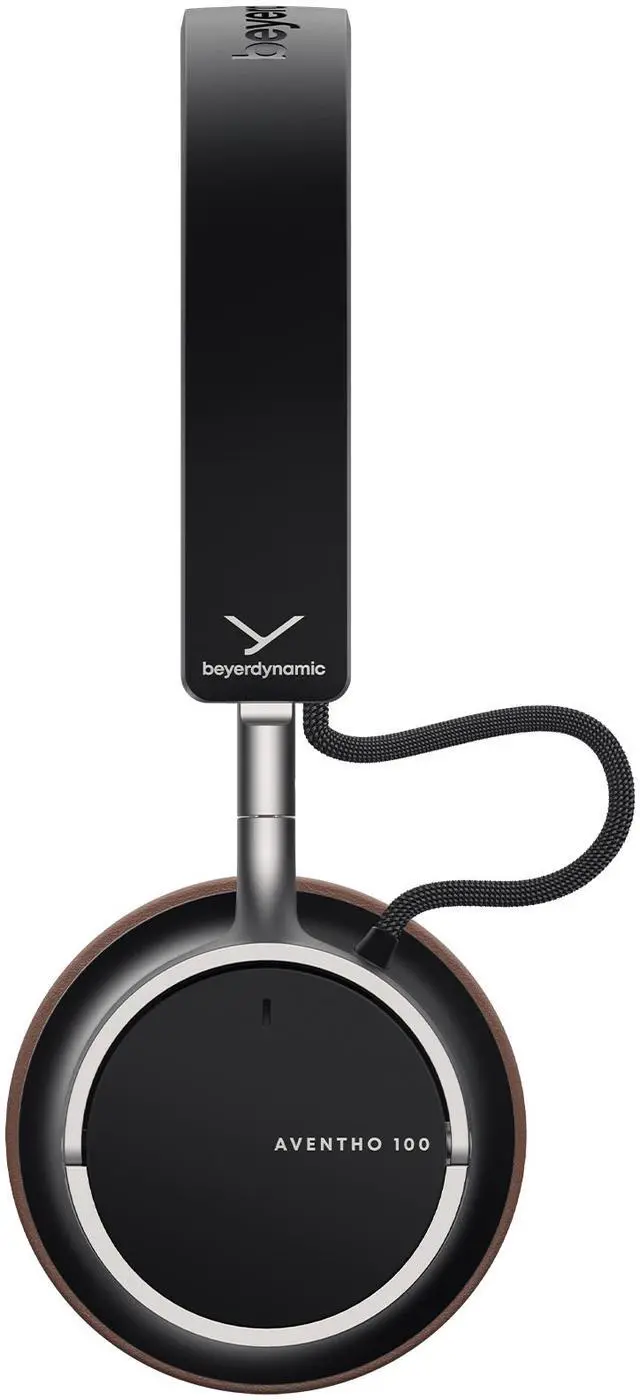 Alt view image 9 of 9 - beyerdynamic Aventho 100 Wireless on-ear headphones with ANC - Brown
