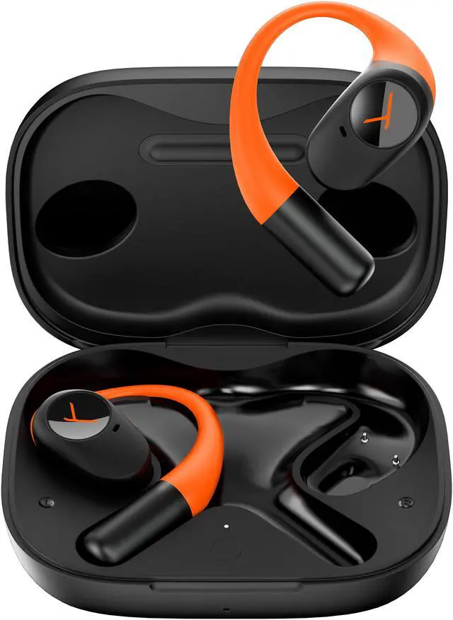 Main image of Beyerdynamic AMIRON 200 True Wireless Bluetooth Earbuds w/Ear Hooks. Running, Biking, Sport, Fitness Open Headphones with 36Hrs Playtime. IP54 Weather Resistant Earphones, Lightweight, Mic. (Sport)