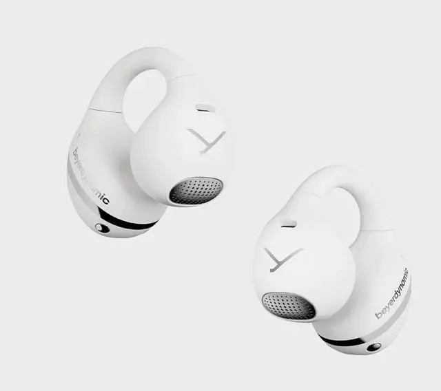Alt view image 2 of 4 - beyerdynamic Amiron ZERO Wireless Open-Ear Clip Earbuds - White