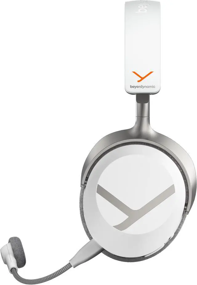Alt view image 3 of 7 - Beyerdynamic MMX 100 Wireless - Arctic White