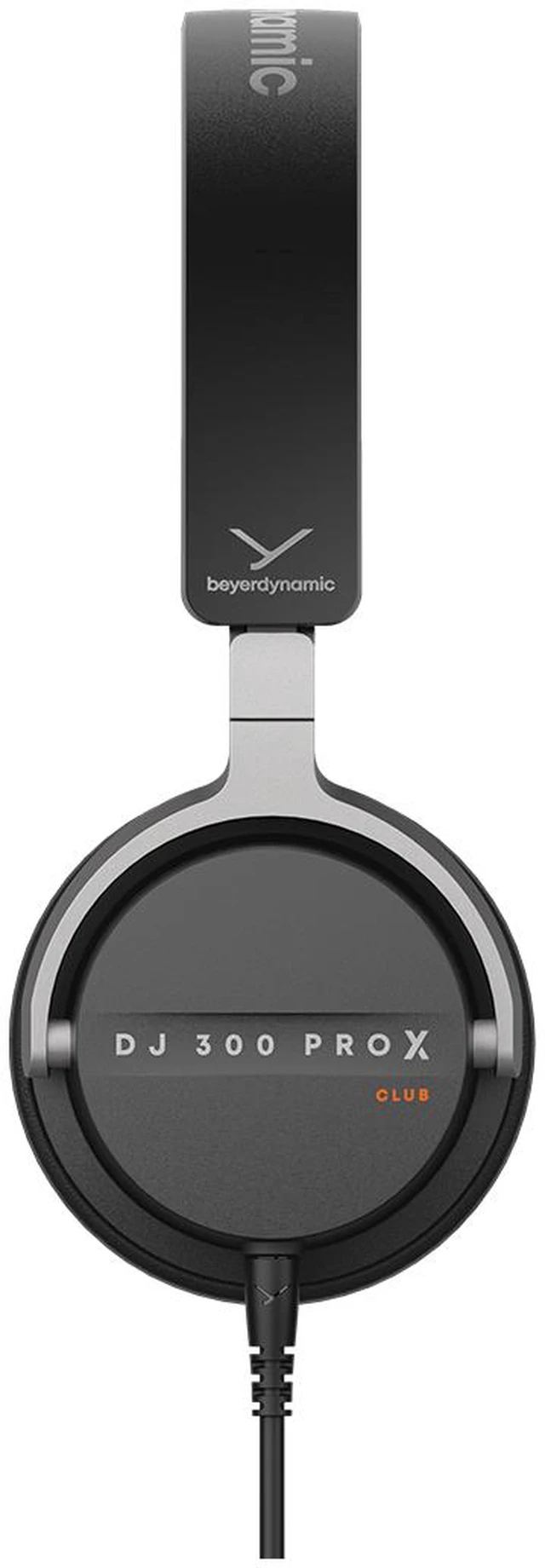 Alt view image 12 of 12 - beyerdynamic DJ 300 Pro X Club Professional DJ Headphones, 2-in-1 On & Over-Ear Cups, Black/Silver (1001971)