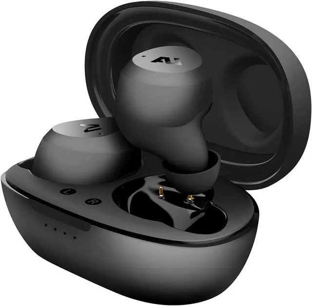 Alt view image 5 of 9 - Ausounds AUSHB101-Gray AU-Stream Hybrid True Wireless Hybrid Noise Cancelling Earbuds
