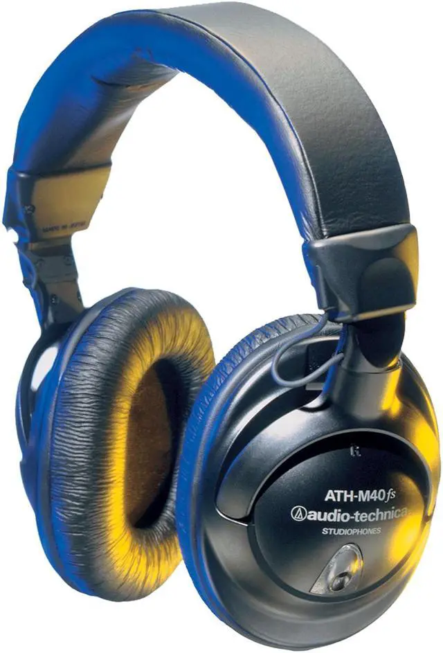 Main image of Audio-Technica ATH-M40fs 6.3mm Connector Circumaural Precision Studiophone