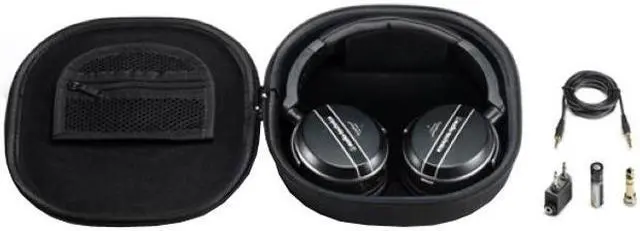 Alt view image 2 of 2 - Audio-Technica ATH-ANC27 3.5mm/ 6.3mm Connector Circumaural QuietPoint Active Noise-cancelling Headphone