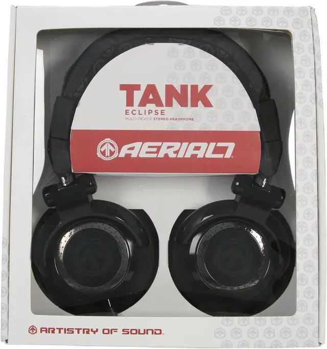 Alt view image 8 of 8 - AERIAL7 Tank Eclipse 3.5mm/ 6.3mm Connector Over-Ear DJ Headphone