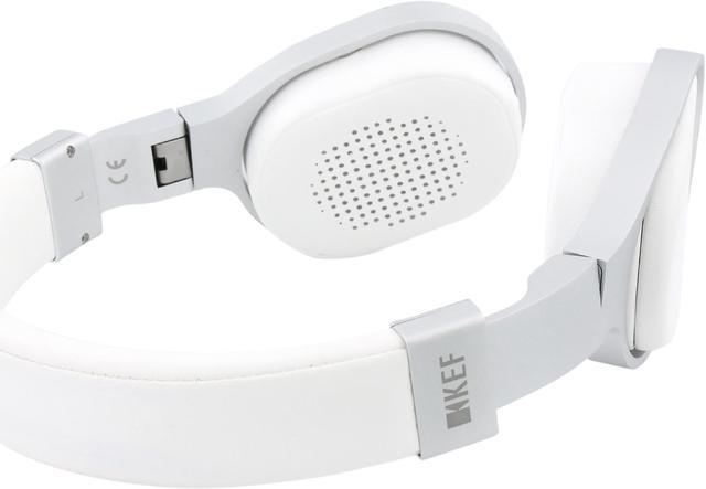 KEF M500 Hi-Fi On-Ear Headphones Aluminum White by KEF