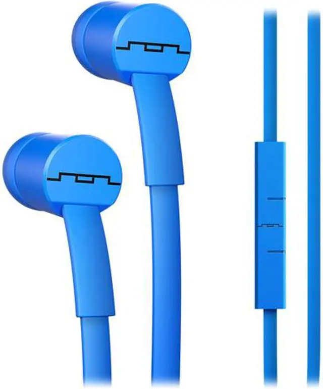 Main image of Sol Republic Electro Blue 1112-36 Binaural JAX In-Ear Headphones with 1-Button Mic and Music Control