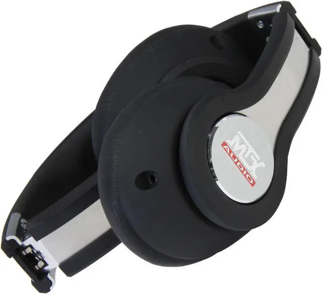 Alt view image 7 of 8 - MTX StreetAudio iX1 On-Ear Acoustic Monitor Headphones - Black