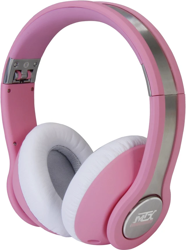 Main image of MTX StreetAudio iX1 On-Ear Acoustic Monitor Headphones - Pink